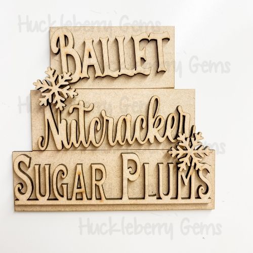 Nutcracker Tiered Tray Kit