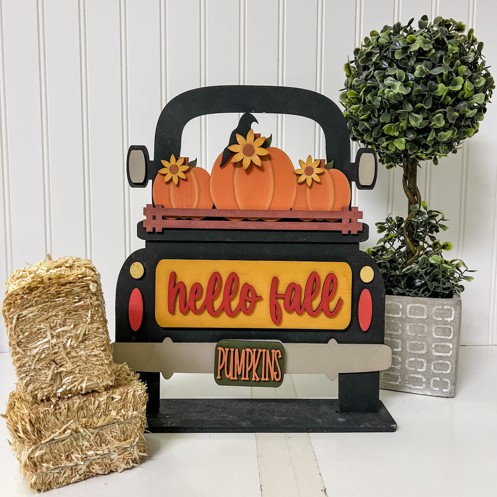 Pumpkin Parade Interchangeable Truck Stand