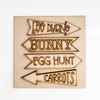 Bunny Trails Mini Signs