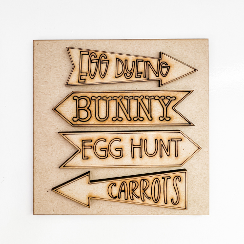 Bunny Trails Mini Signs