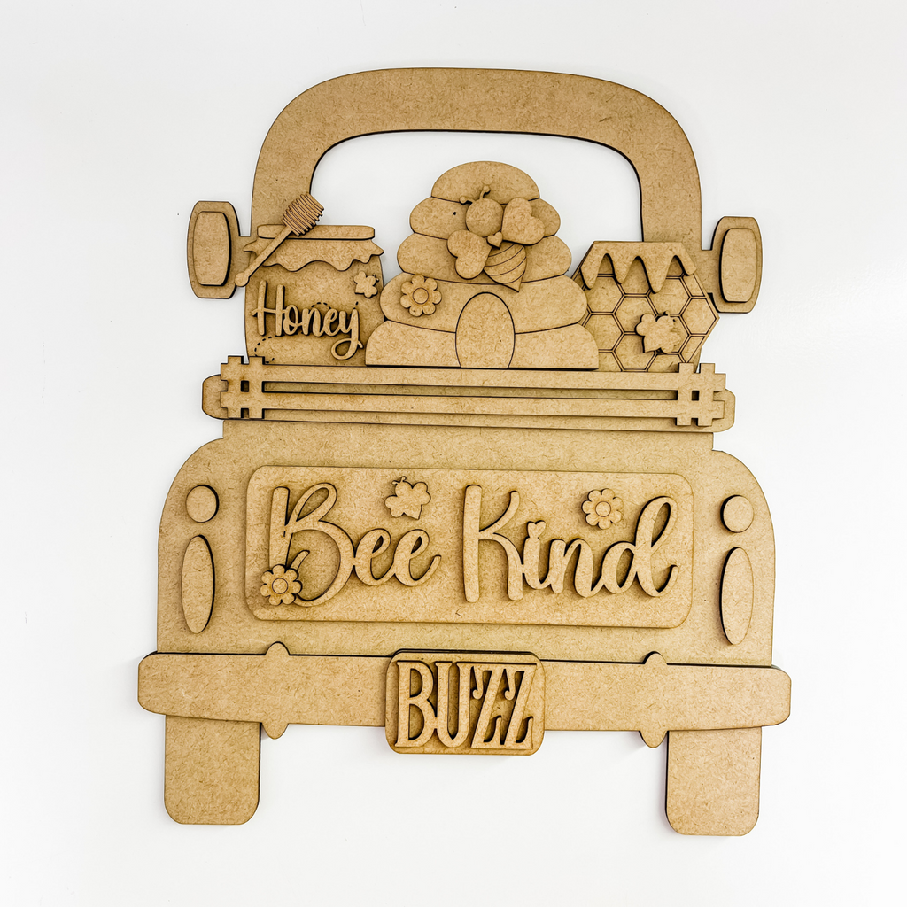 Bee Kind Interchangeable Truck Stand