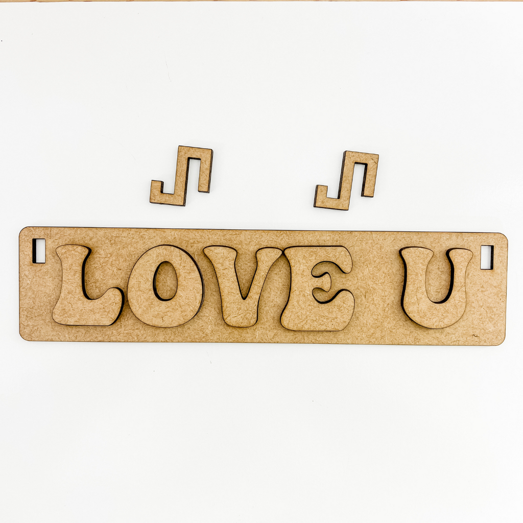 Love Notes Tiered Tray wagon DIY Kit