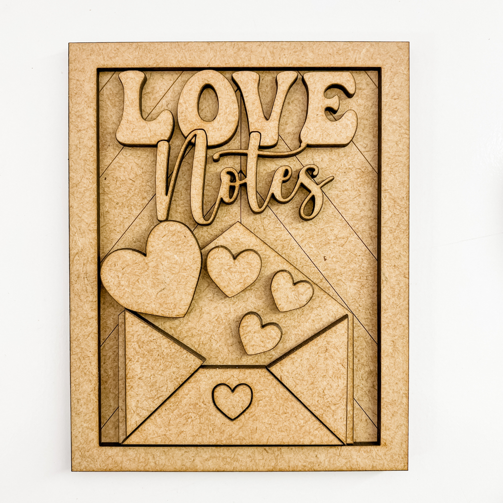 Love Notes Tiered Tray wagon DIY Kit
