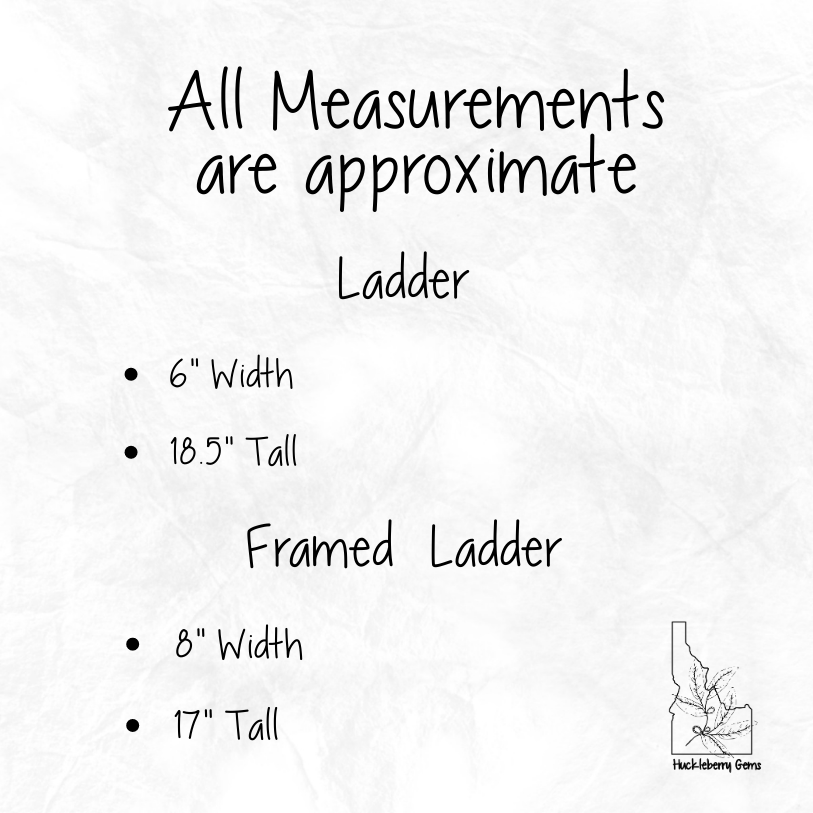 Ladder for Mini Signs Stand