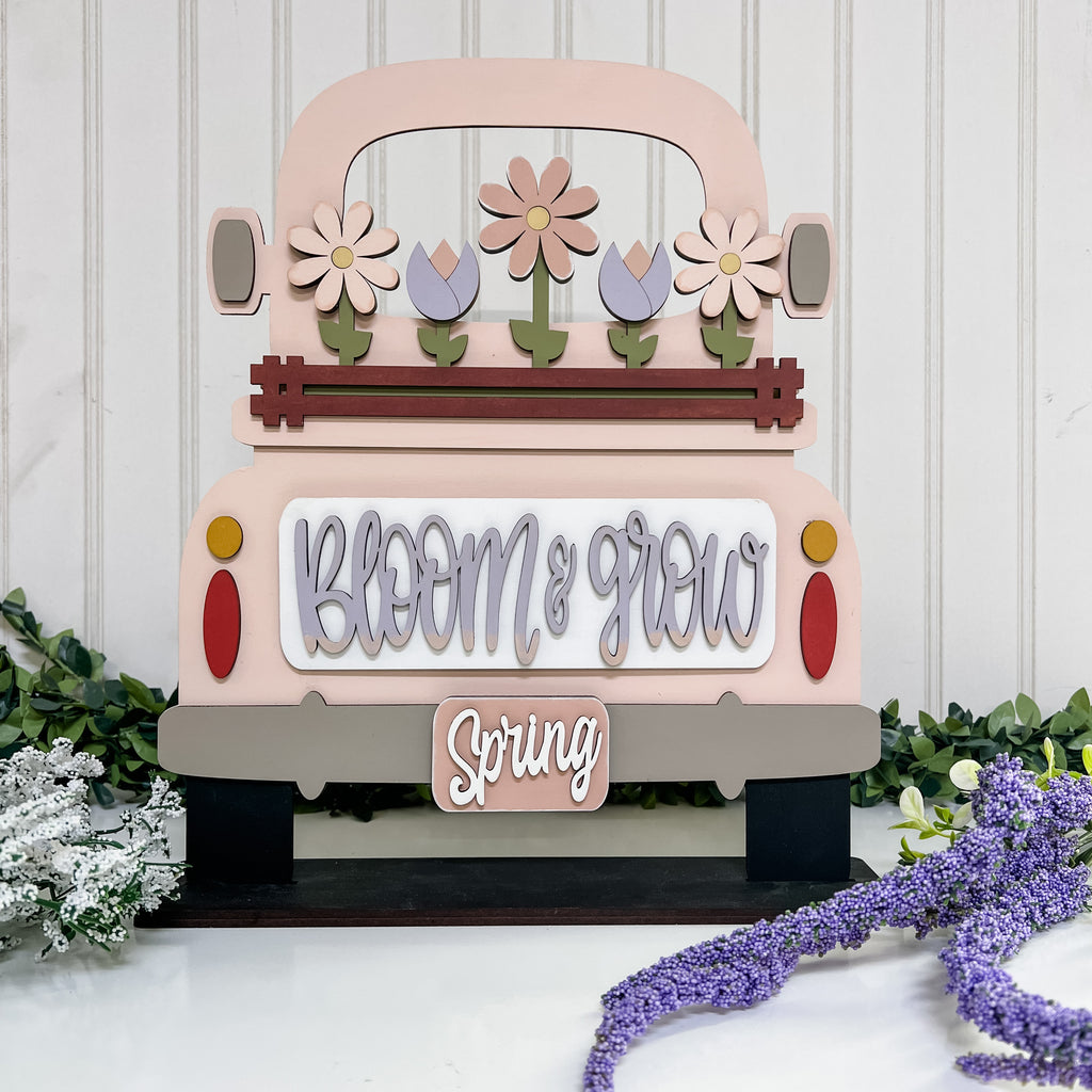 Spring Flowers Interchangeable Truck Stand